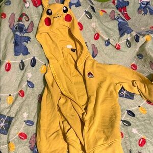 Yellow Pikachu Hoodie